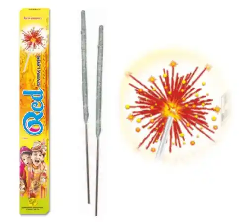 30CM RED SPARKLERS